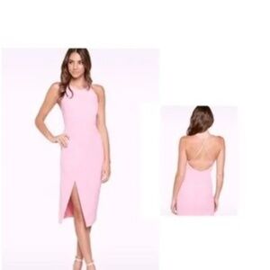 Bardot pink dress
